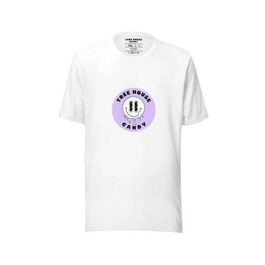 Signature Purple Tree House Candy Logo Unisex T-Shirt